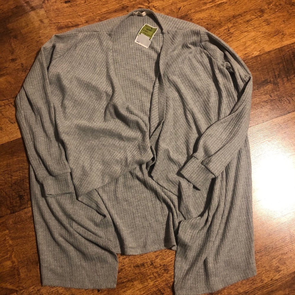 Sweet Lilac Gray Cardigan(New)
